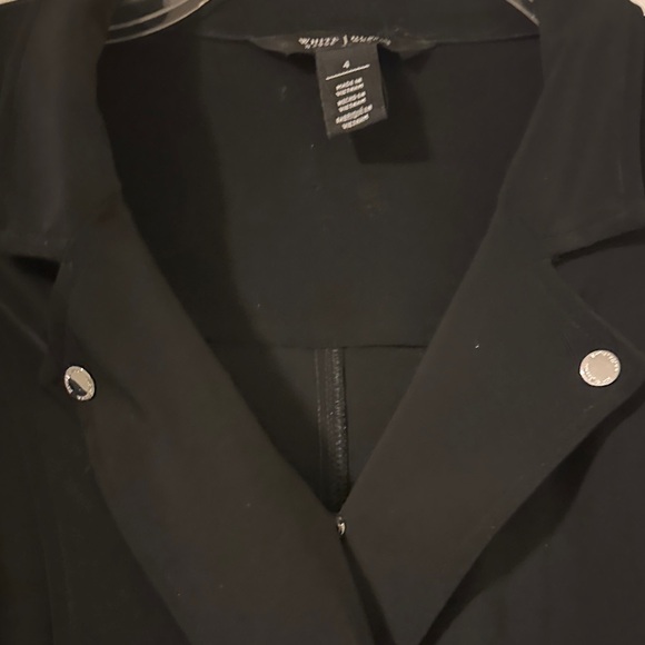 White House Black Market dress Black Sz 4 NWOT - Picture 1 of 6